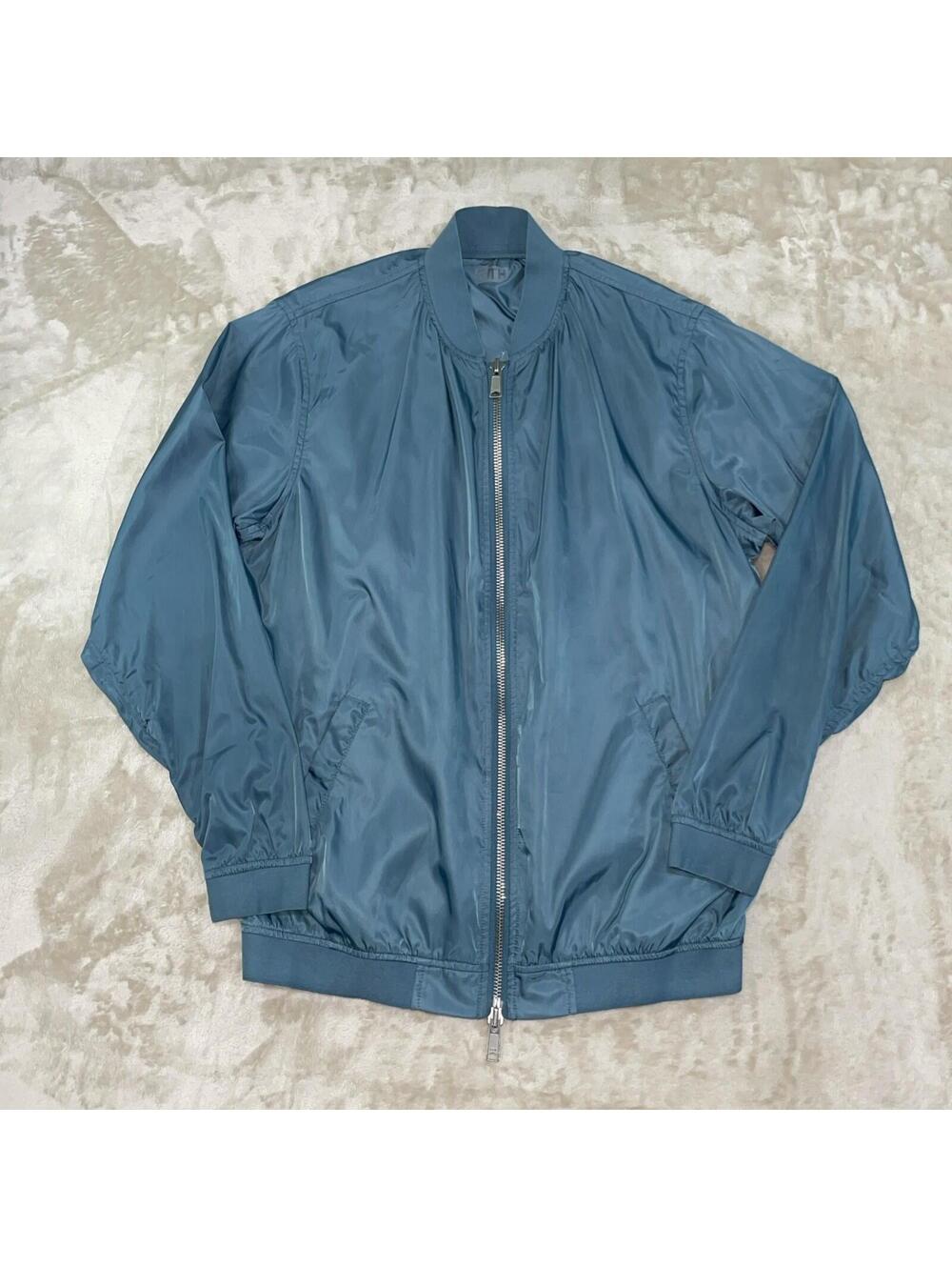 KITH Teal Full Zip Windbreaker with F.O.E Patch On The Back Men’s XL - Excellent